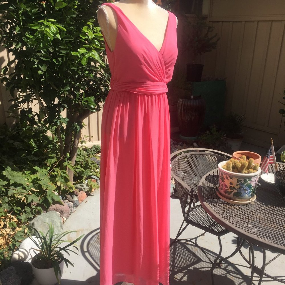 Adrianna Papell Coral Maxi Dress - Picture 6 of 7